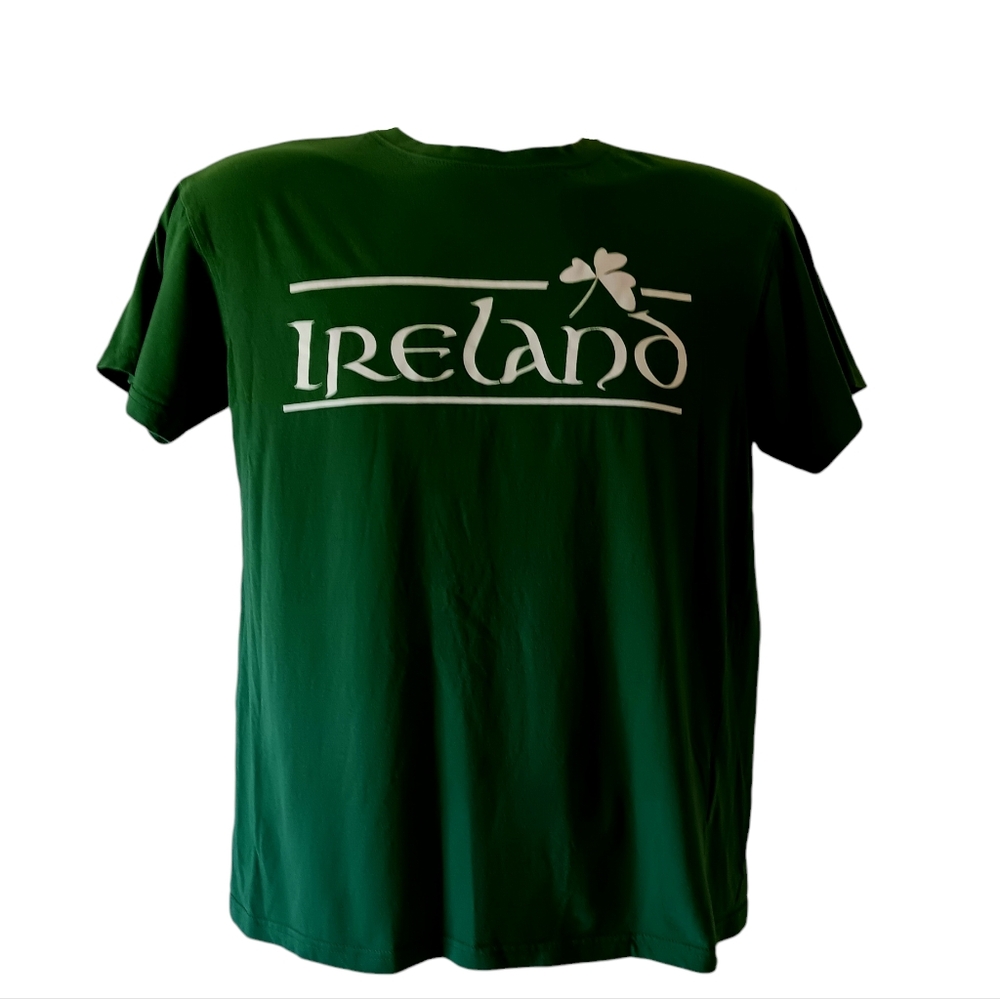 Ireland Murphys Law men's green short-sleeve graphic t-shirt size S